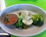 おせちリメイク】ミートローフ☆チーズ焼き作り方2写真