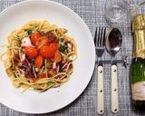 ヨウサマの減塩タコのパスタ作り方6写真