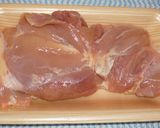 パパのチキン味噌漬け焼き作り方1写真