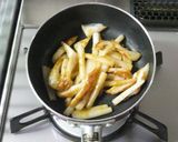 ❦大葉香る。大根とちくわの味噌炒め❦作り方4写真