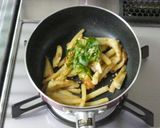 ❦大葉香る。大根とちくわの味噌炒め❦作り方5写真