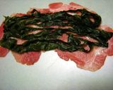 豚肉とわかめのくるくる巻き❤作り方1写真