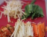 キムチ野菜ラーメン作り方1写真