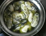 牡蠣のオイル煮（アヒージョ）作り方2写真