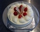 イチゴのデコレーションケーキ作り方7写真