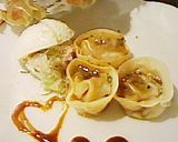 ☆残ったハンバーグでデミグラ餃子バーグ☆作り方8写真