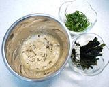 ランチに♪　茸と塩昆布の梅マヨパスタ作り方2写真