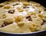 簡単おやつ★バナナチョコホットケーキ作り方3写真
