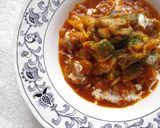 辛っ！鶏肉のトマト煮込み作り方10写真