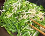 焼き肉のたれで!〜簡単〜レバニラ炒め作り方7写真