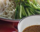 火を使わない辛々冷やしつけ麺を葛切りで作り方7写真