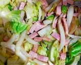 キャベツのクリームパスタ作り方4写真