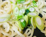 あまったカレーで●卵のせカレー焼きうどん作り方1写真