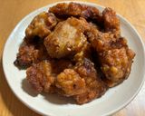ジンニスカンのタレで豚唐揚げ！作り方12写真