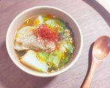 大豆ミートで作る水餃子とカブのスープ♪作り方7写真