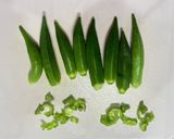 さっぱり旨い！オクラのおかか和え作り方3写真