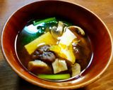 香りグーンとUP 冷凍茸と豆腐のお味噌汁作り方6写真
