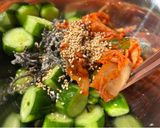 誰でも簡単味付け！胡瓜の塩昆布キムチ和え作り方3写真