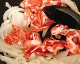 豚肉と玉葱の味噌マヨ醤油炒め作り方5写真