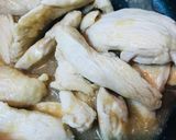 鶏肉の大根おろしソース炒め作り方2写真
