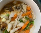 お一人様クリーミーロコモコ味豆腐野菜炒め作り方17写真