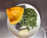 かぼちゃの塩昆布バター炒め✨作り方1写真