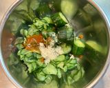 【糖尿病弁当】ゴロスラきゅうりキムチあえ作り方3写真