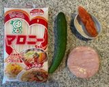 レンチンで☆明太春雨サラダ（マロニー）作り方1写真