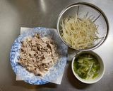 蒜泥白肉 スワンニーパイロウ 冷しゃぶ作り方5写真