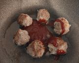 ケチャップミートボール作り方4写真