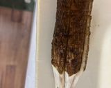 牛ごぼうの胡麻和え作り方1写真