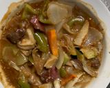お一人様洋風中華丼味根菜たっぷり野菜炒め作り方18写真