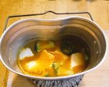飯盒(はんごう)でスンドウブ作り方3写真