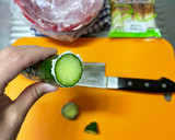 簡単♪きゅうりとちくわのゴマ和え作り方1写真