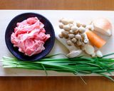 〈くらし薬膳〉牛肉としめじのプルコギ風作り方1写真