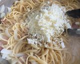 #USA在住 簡単ミルク&チーズパスタ作り方4写真
