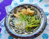 青森発♡山菜みずの煮物(がんもと白滝)作り方4写真