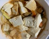 お一人様クリーミー洋風麻婆味豆腐野菜炒め作り方19写真