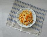 皮ごと食べよう、大根とにんじんのきんぴら作り方4写真