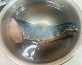 刺身用のブリの柵で冷蔵庫で一夜干し作り方1写真