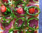 クラッカーde pizza♪(´ε` )作り方3写真