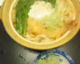 海老天・玉子入り鍋焼きうどん！作り方8写真