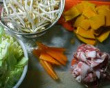 スイートチリでピリ辛野菜炒め作り方1写真