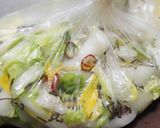 白菜の塩こうじ漬け作り方7写真