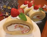 卵たっぷりロールケーキ♪作り方9写真