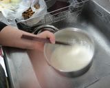 台湾庶民朝食~蛋餅(台湾風のオムレツ)作り方2写真