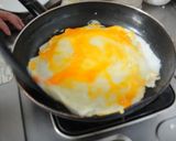 台湾庶民朝食~蛋餅(台湾風のオムレツ)作り方5写真