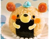 ＊キャラ弁＊　うさぎちゃんおにぎり♡作り方7写真
