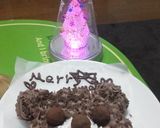 市販のスポンジ使用＊リラックマ風ケーキ＊作り方4写真