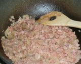 四日間掛けた究極ミートソーススパゲティ作り方6写真